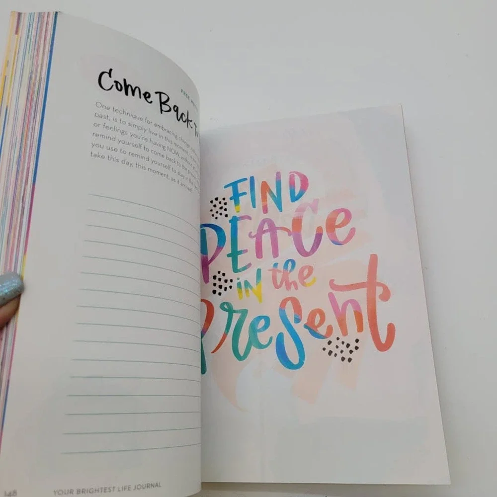 Your Brightest Life Colorful‎ Creative Journal by Caroline Kelso Zook